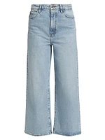 Wide Mid-Rise Jeans