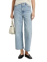 Wide Mid-Rise Jeans