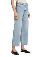 Wide Mid-Rise Jeans