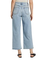 Wide Mid-Rise Jeans