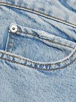 Wide Mid-Rise Jeans