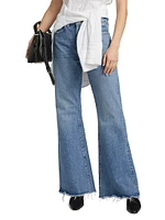 Lax Flare Mid-Rise Jeans