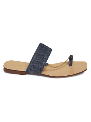 Melide Capri Chain-Link Sandals
