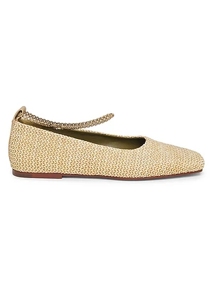 Augusta Woven Ballet Flats