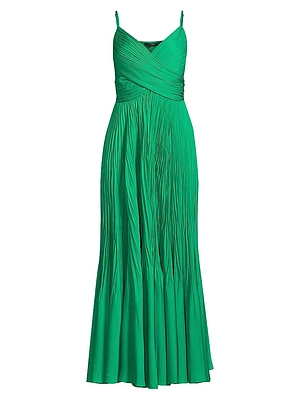 Morgan Satin Maxi Dress
