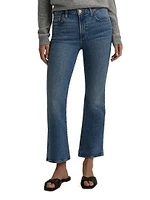 The Erin Boot-Cut Crop Jeans