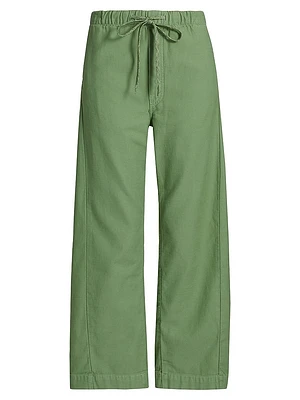 The Drawn Half-Pipe Cotton Pants