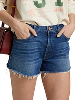 The Dodger Fray Jean Shorts