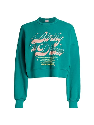 The Winger Cropped Sweatshirt