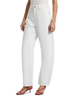 The Bubble Mid-Rise Barrel Jeans