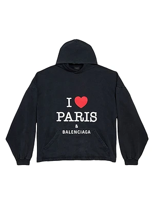 Cropped Oversized Hoodie