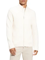 Tomas Merino Wool Full-Zip Sweater