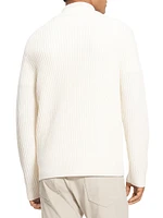 Tomas Merino Wool Full-Zip Sweater