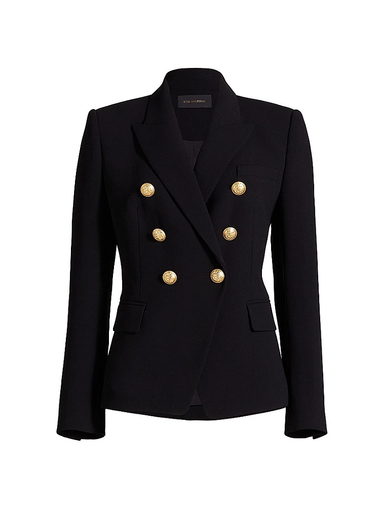 Jaxy Double-Breasted Jacket