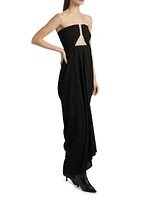 Amphora Prong Column Gown
