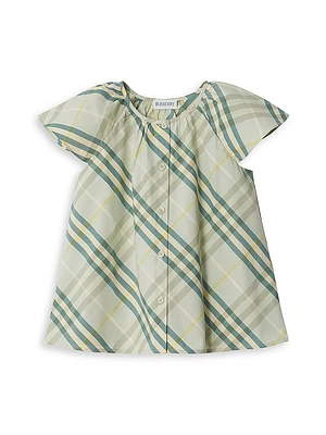Little Girl's & Talley Check Dress