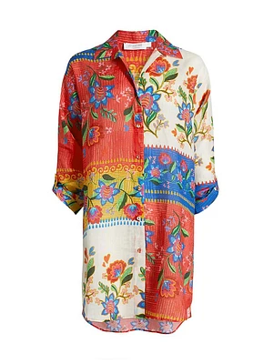 Roumba Cover-Up Shirtdress