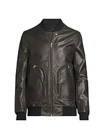 Bauhaus Flight Leather Bomber Jacket