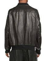 Bauhaus Flight Leather Bomber Jacket