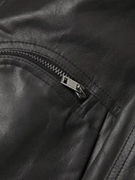 Bauhaus Flight Leather Bomber Jacket