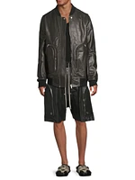 Bauhaus Flight Leather Bomber Jacket