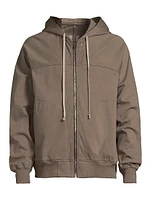 Windbreaker Zip Hoodie