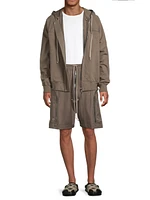 Windbreaker Zip Hoodie