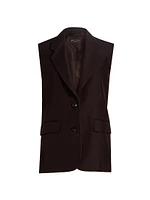 Cedric Textured Silk Vest