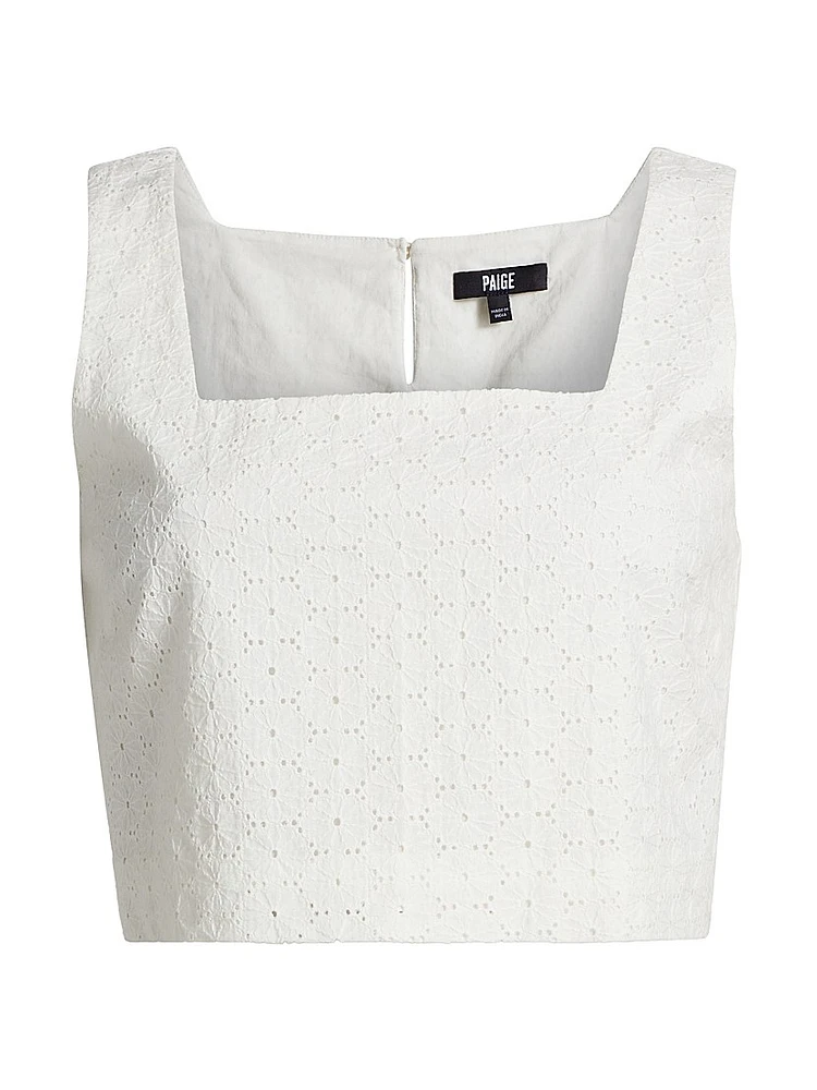 Aelita Cotton Crop Top