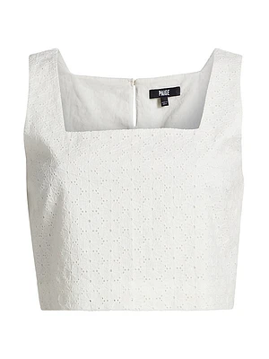 Aelita Cotton Crop Top