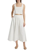 Aelita Cotton Crop Top