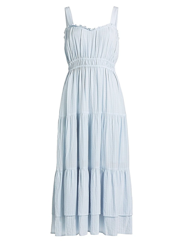 Persimmon Tiered Maxi Dress