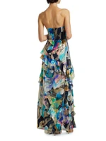 Dominika Strapless Gown