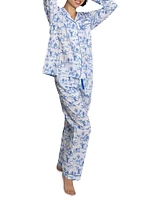 Women's Skydog Long Pajama Set