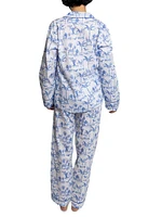 Women's Skydog Long Pajama Set