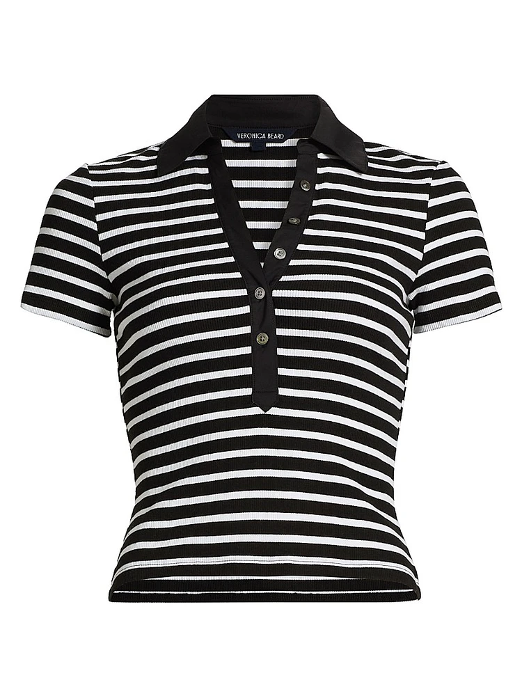 Kearney Striped Polo T-Shirt