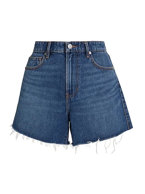 Ellis Mid-Rise Denim Shorts