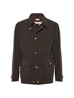 Water Resistant Bonded Cotton Unlined Field Jacket