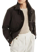 Water Resistant Bonded Cotton Unlined Field Jacket