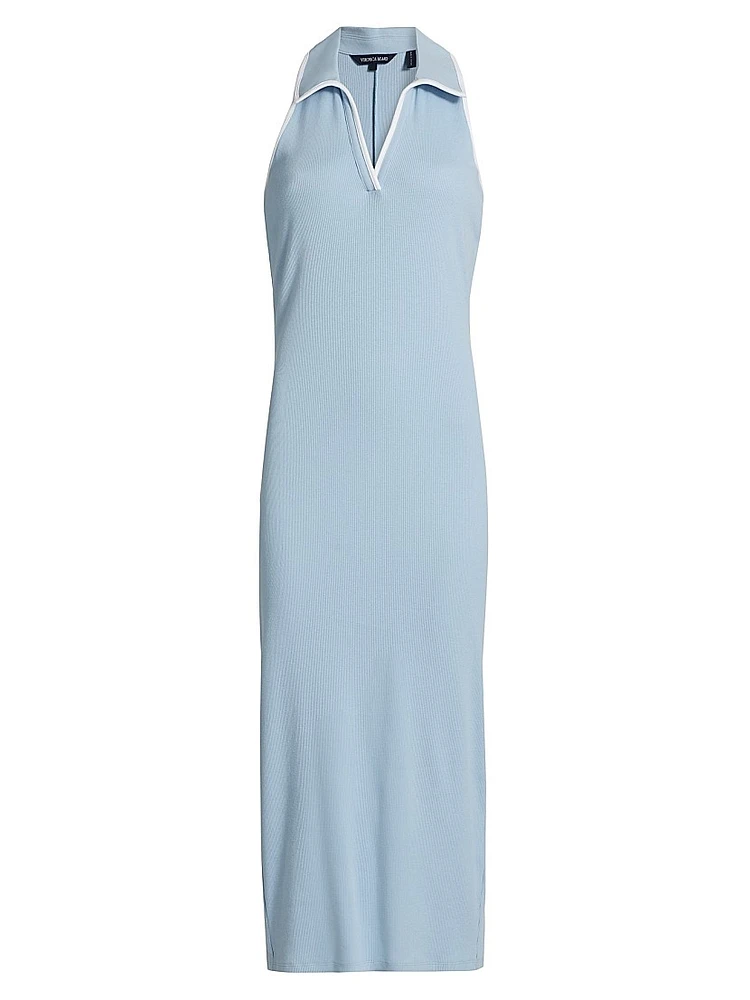 Darien Rib-Knit Midi-Dress