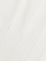 Ruben Cotton Cap-Sleeve Midi-Shirtdress