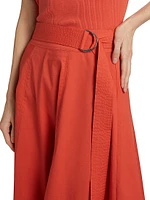 Facia A-Line Skirt