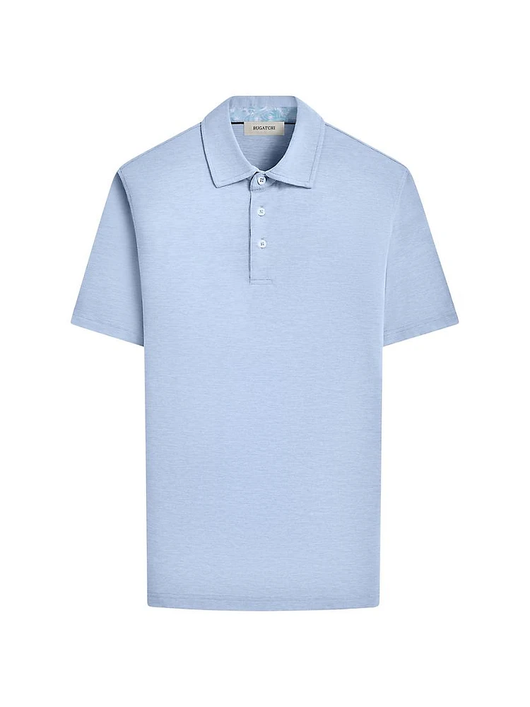 Three-Button Polo Shirt