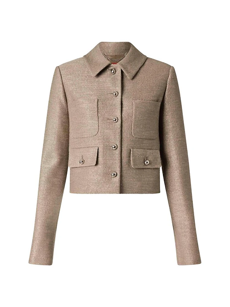 Astley Shimmer Knit Jacket