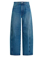 The Bowie Barrel-Leg Jeans
