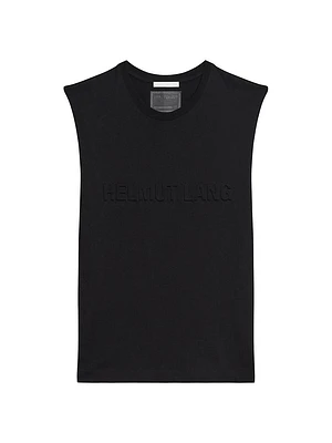Embossed Logo Tank Top