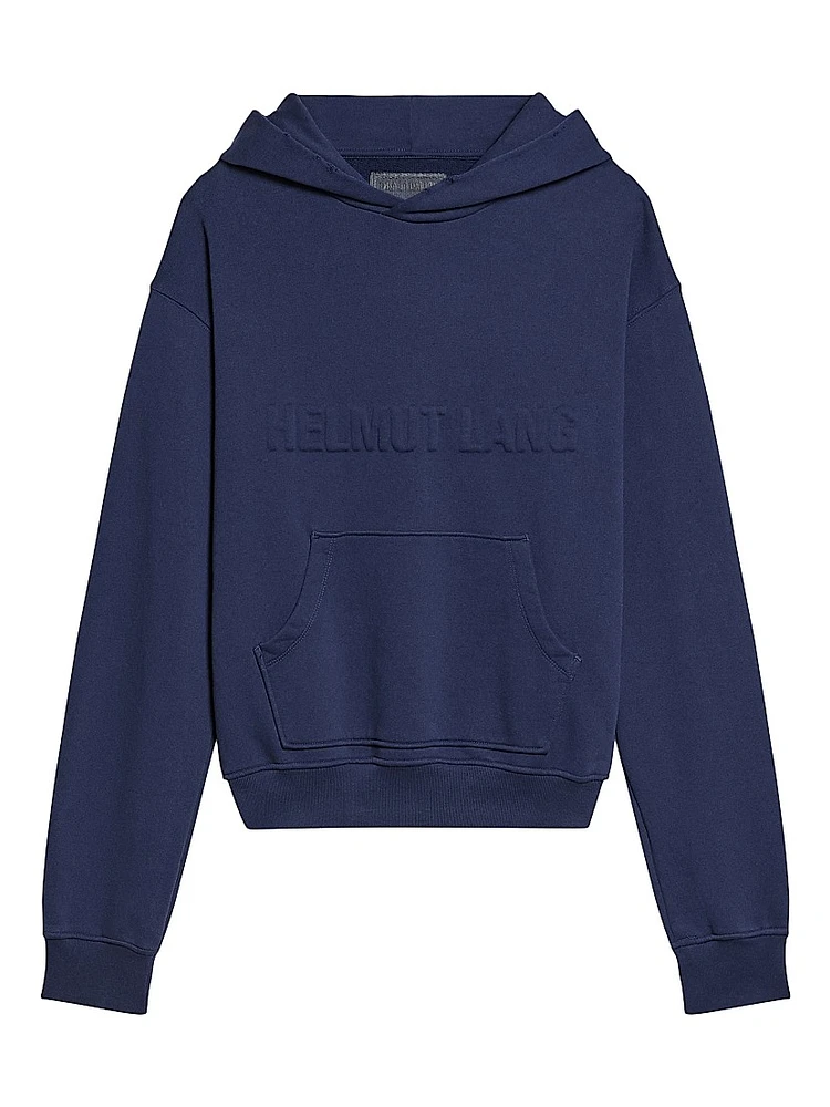Embossed Logo Studio Hoodie