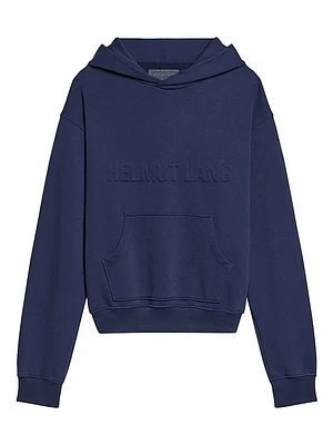 Embossed Logo Studio Hoodie