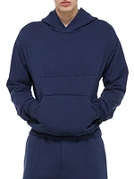 Embossed Logo Studio Hoodie