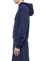 Embossed Logo Studio Hoodie